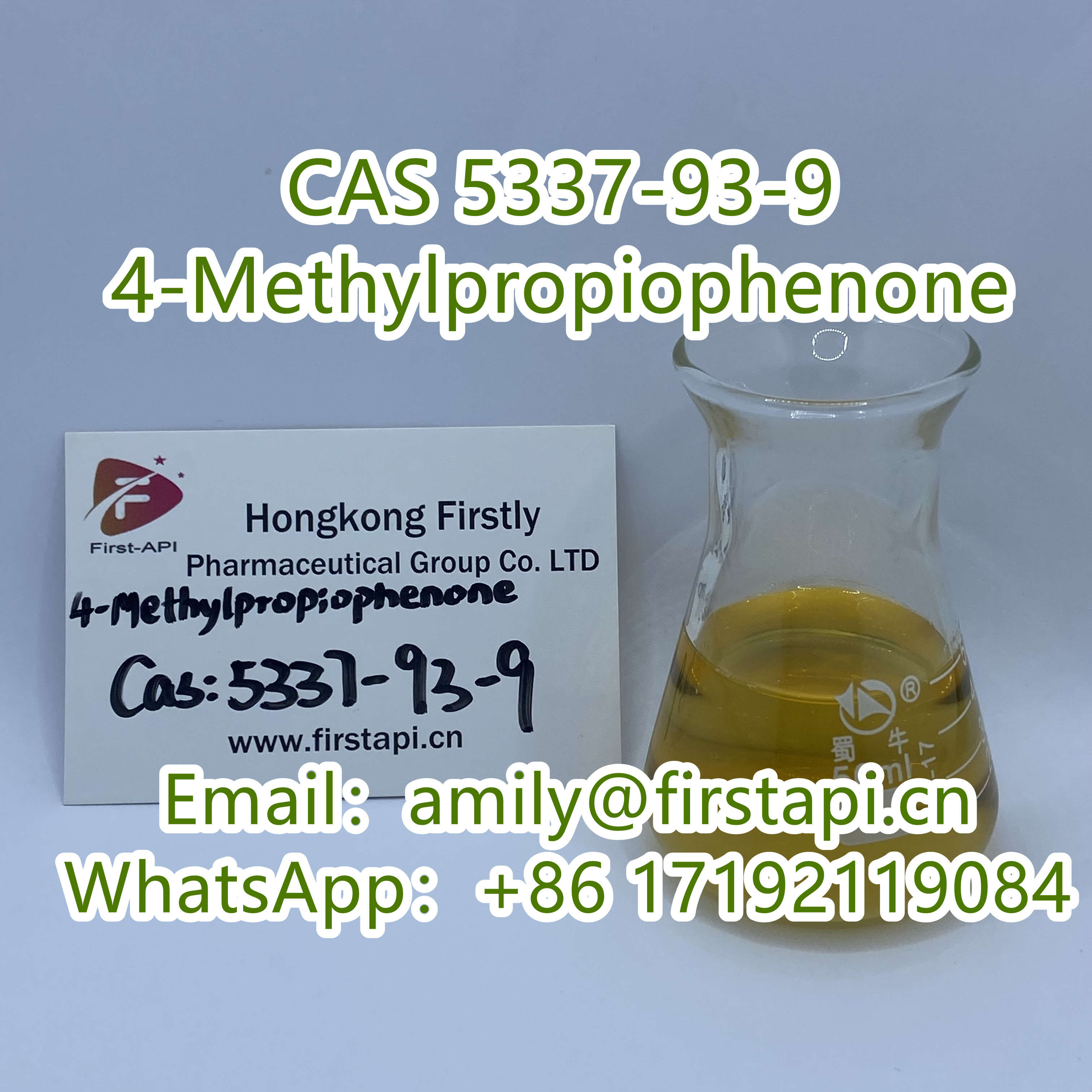 4-Methylpropiophenone whatsapp:+86 17192119084  CAS 5337-93-9  - photo