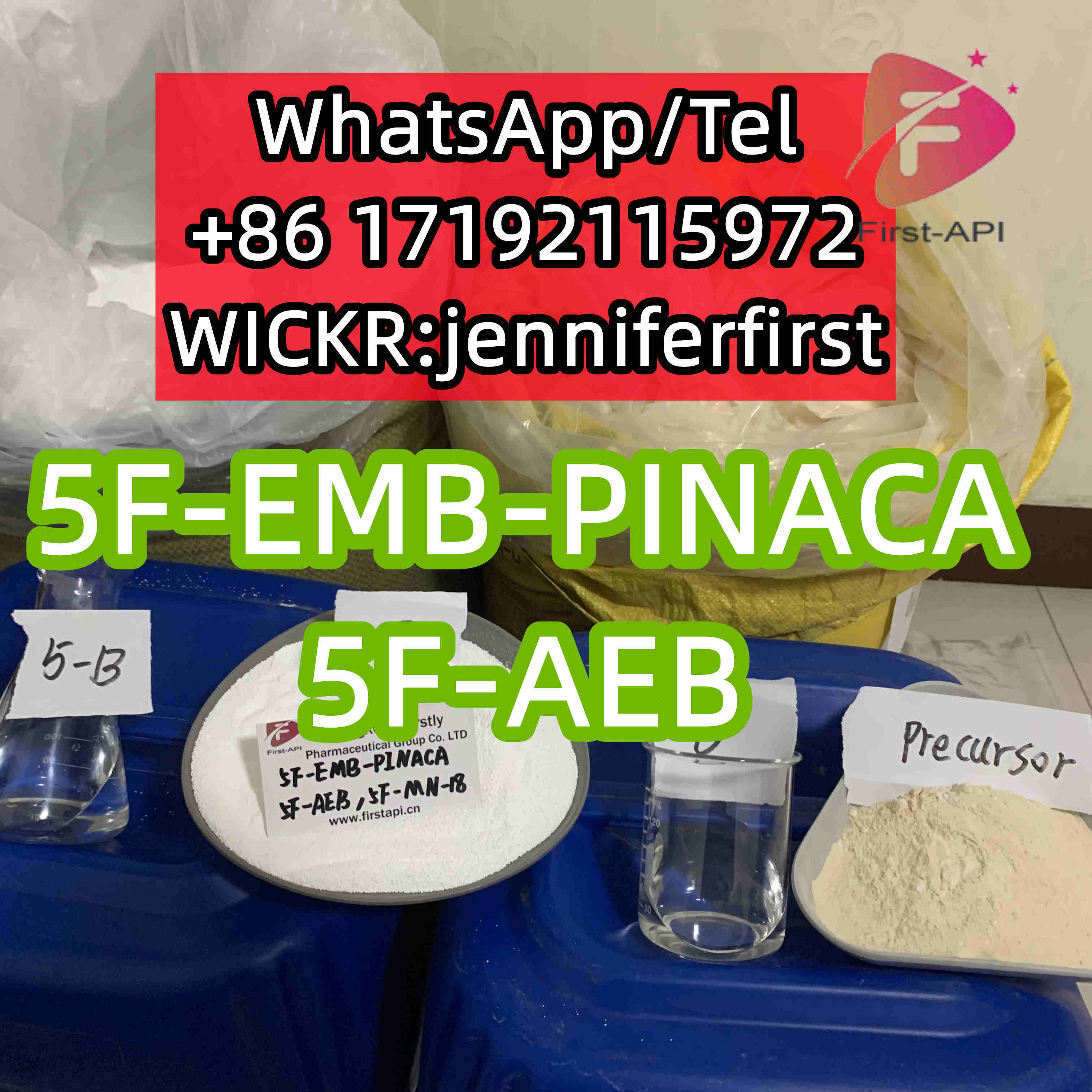 5F-AEB,5F-EMB-PINACA, WhatsAPP/TEL：+86 17192115972  - photo