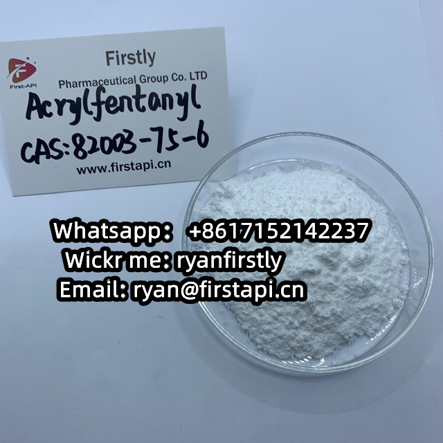 Acrylfentanyl 82003-75-6 79279-03-1 good quality high purity on stock - photo