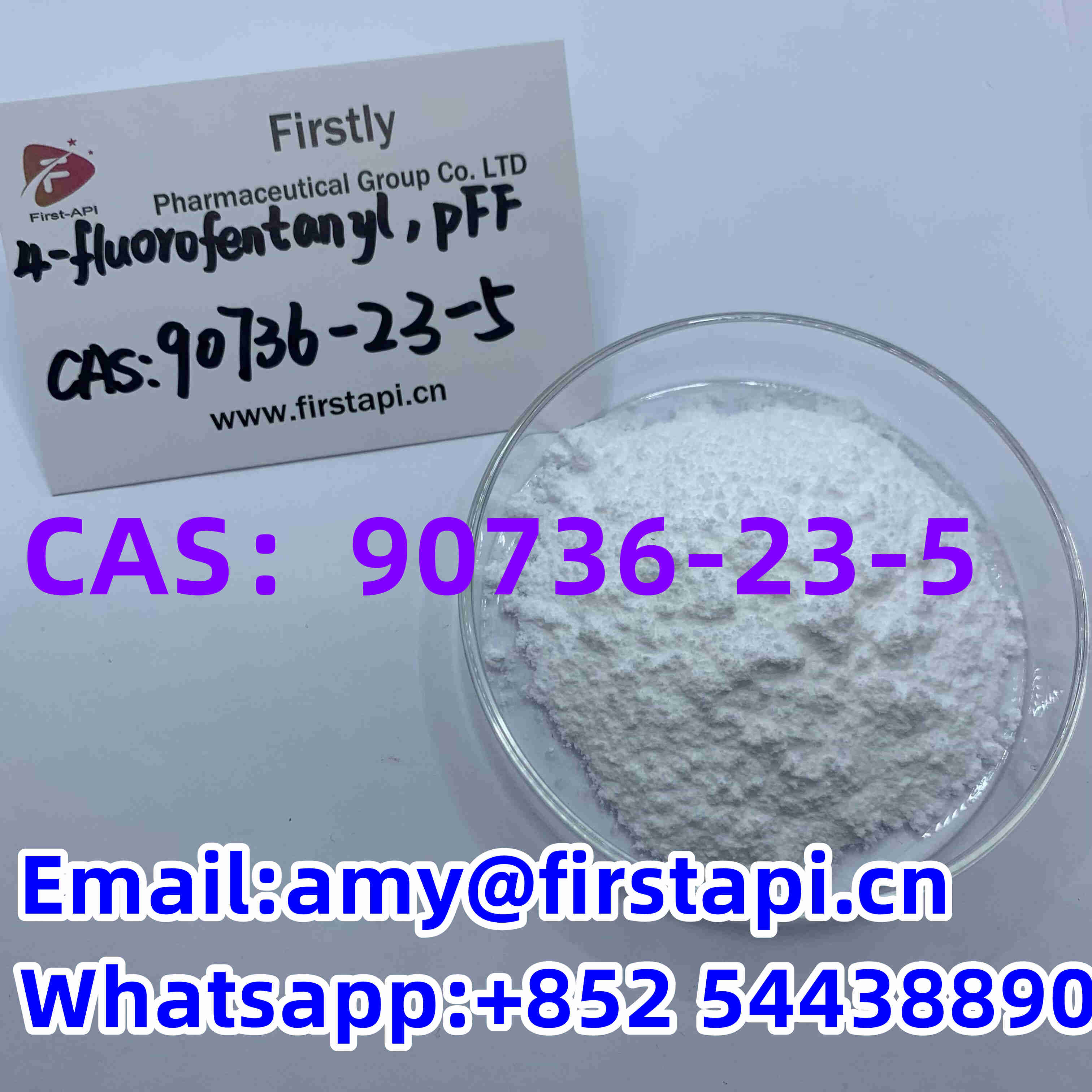 Chemical Name:p-Fluoro Fentanyl,CAS No.:	90736-23-5,Whatsapp:+852 54438890. - photo