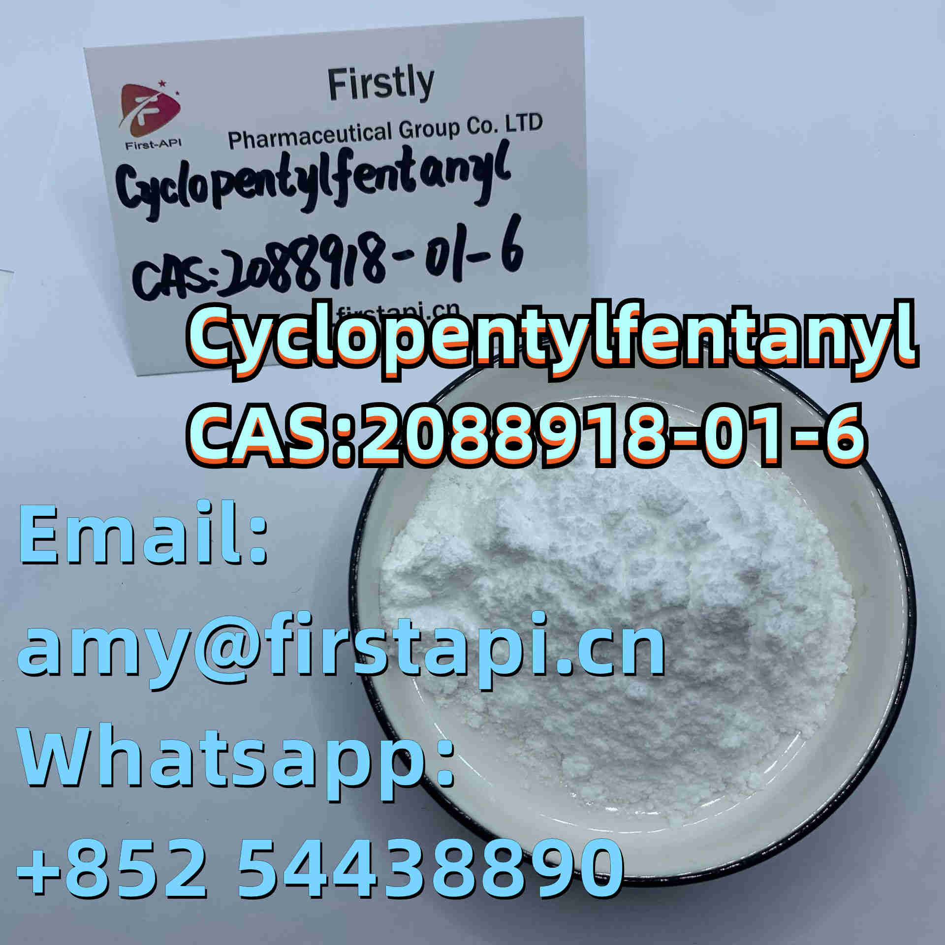 CAS No.:	2088918-01-6,Chemical Name:	Cyclopentyl Fentanyl,Whatsapp:+852 54438890,salable - photo