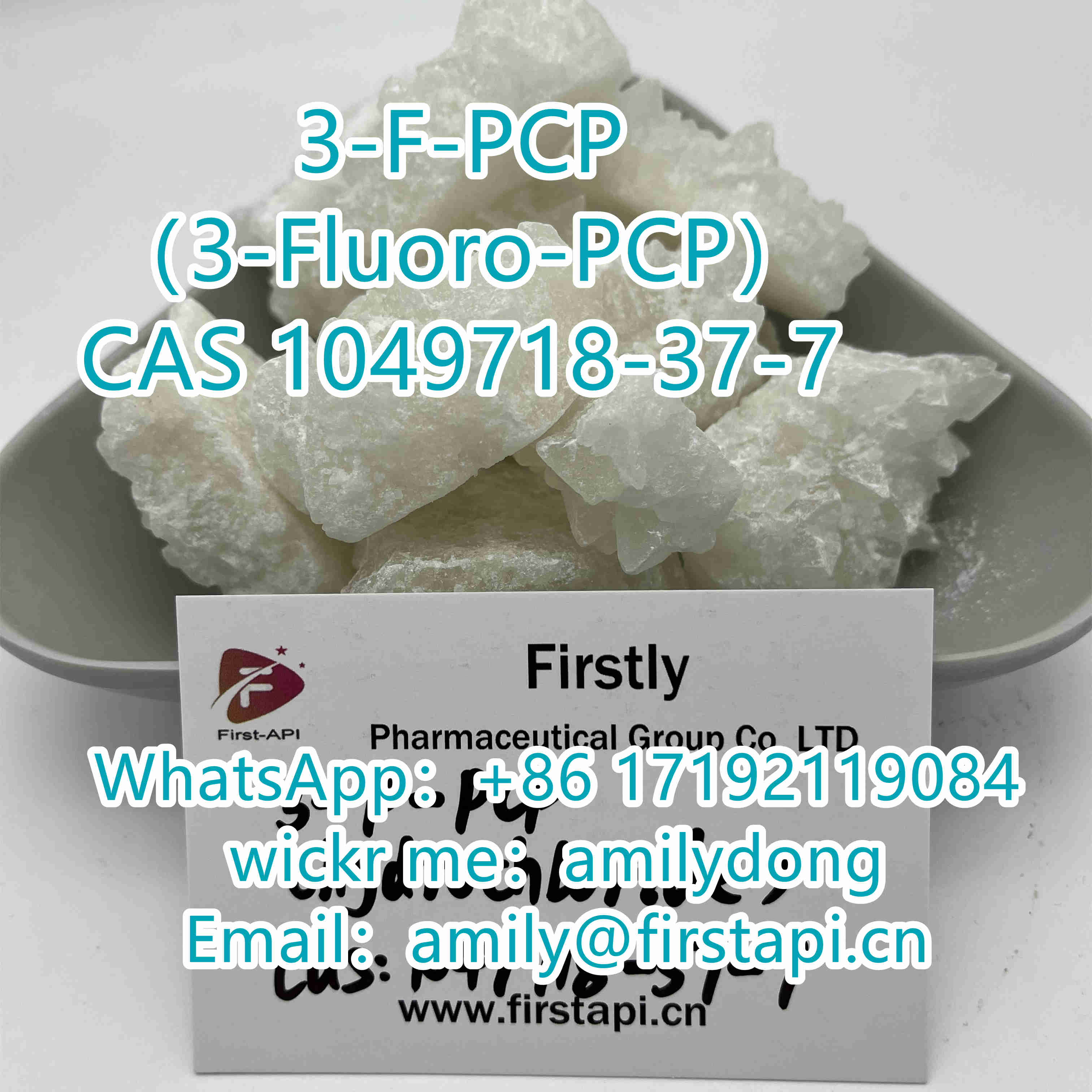 3-F-PCP （3-Fluoro-PCP） CAS 1049718-37-7 High purity  - photo