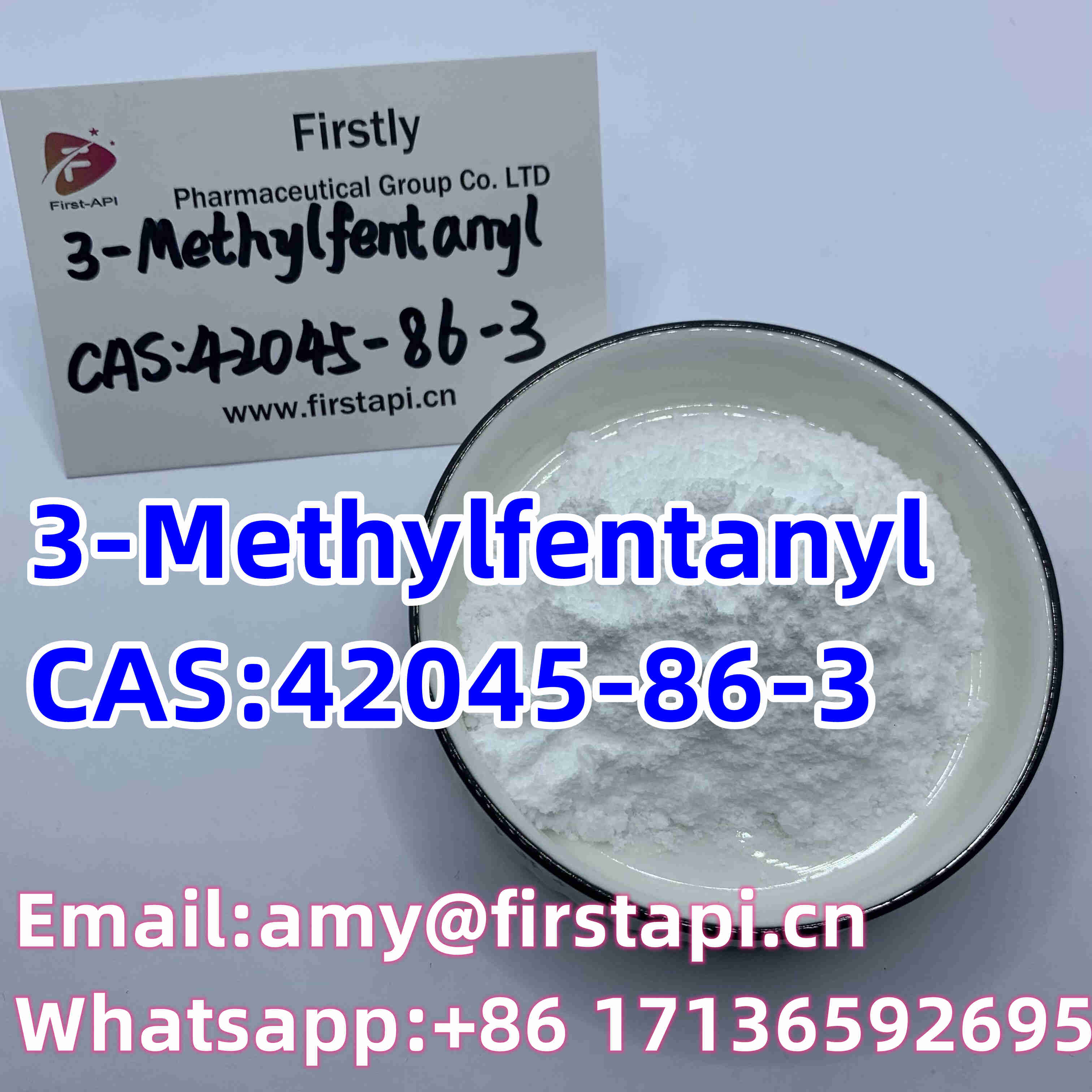 CAS No.:42045-86-3,Mefentanyl,Whatsapp:+86 17136592695,salable - photo