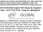 How to get your Instant register desired band in TOEFL/TOEIC online Without Exam - Sell advertisement in Cartagena