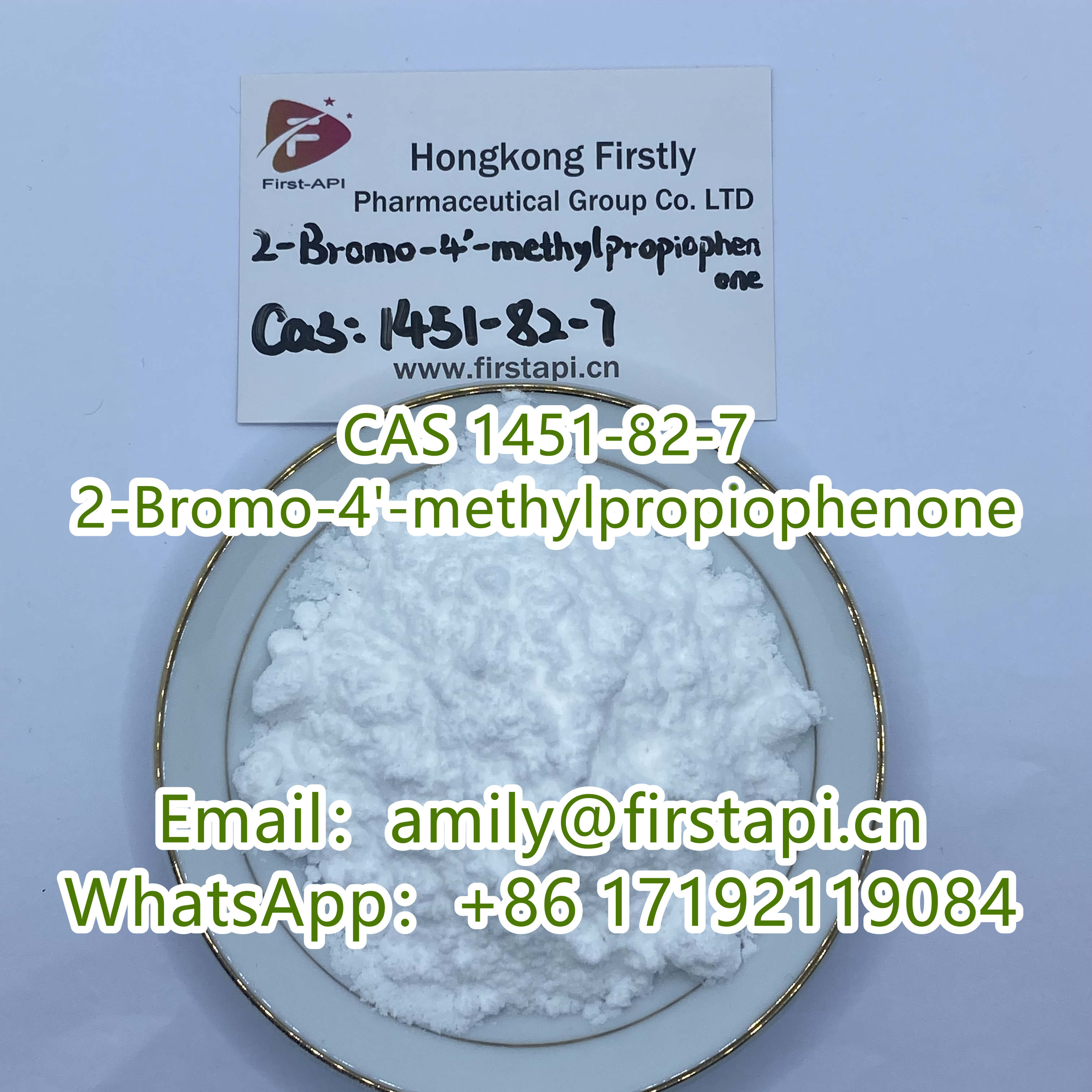 Whatsapp:+86 17192119084 2-Bromo-4'-methylpropiophenone CAS 1451-82-7 - photo