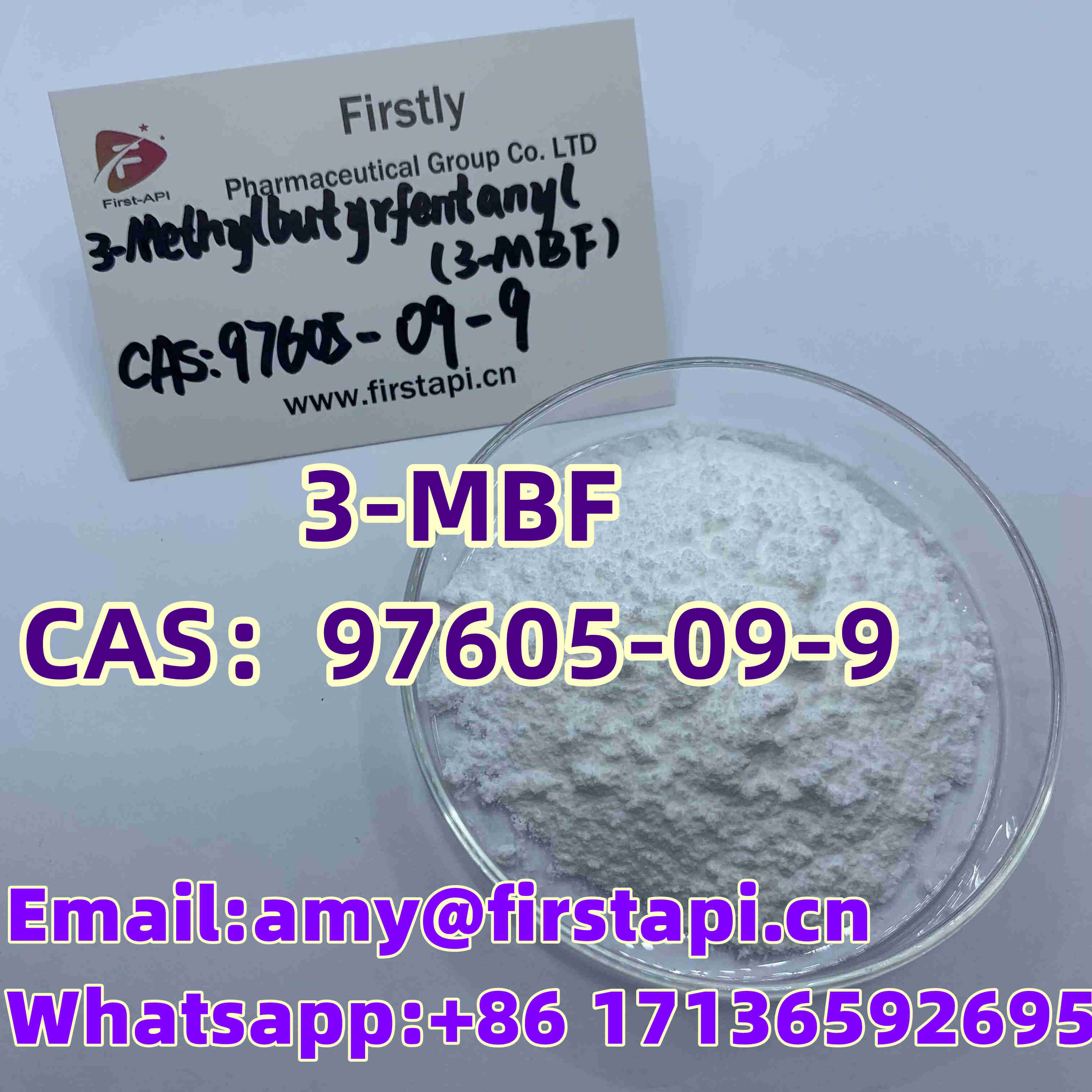 CAS No.:97605-09-9,Chemical Name:3-MBF,Whatsapp:+86 17136592695, - photo