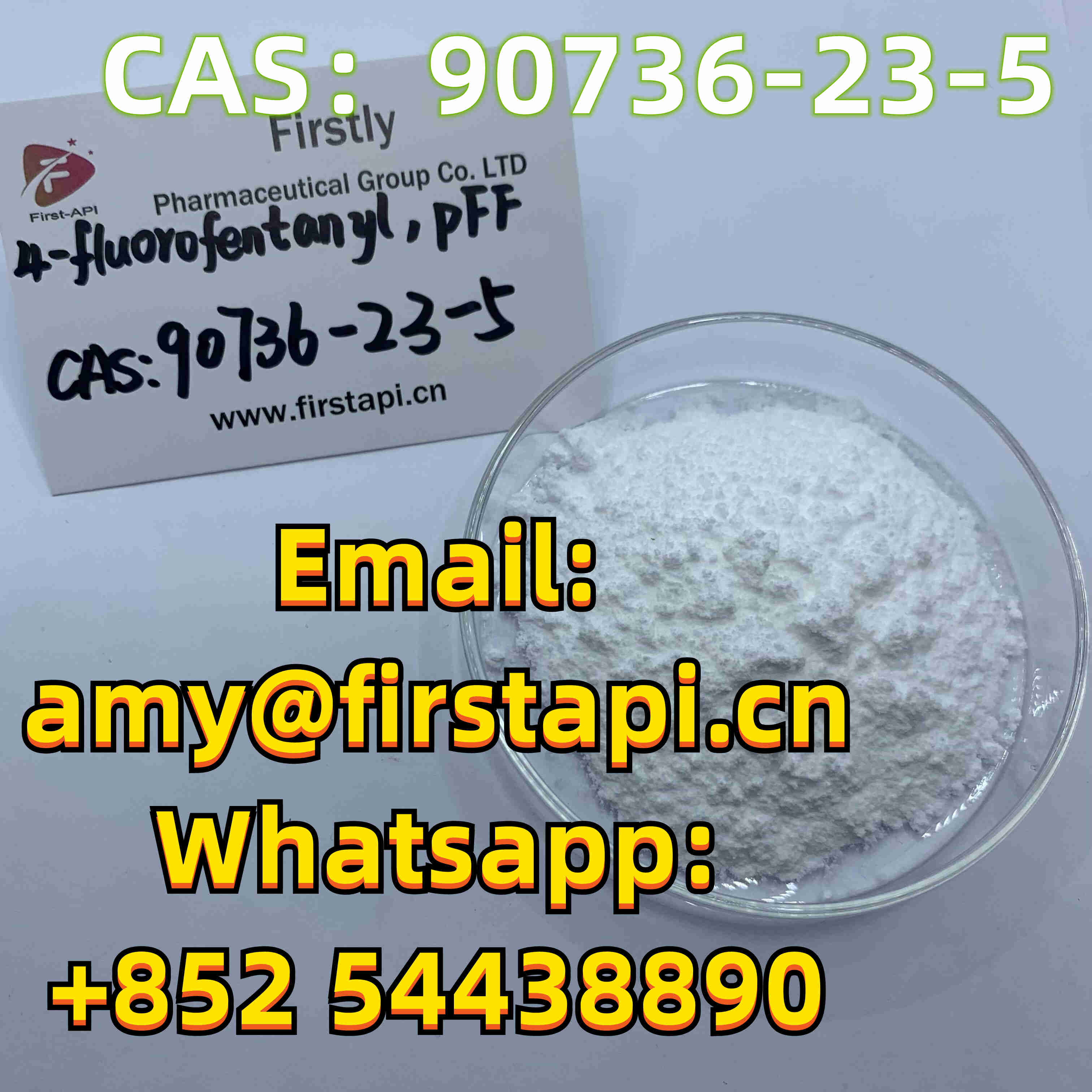 CAS No.:	90736-23-5,Whatsapp:+852 54438890,Chemical Name:	p-Fluoro Fentanyl,salable - photo
