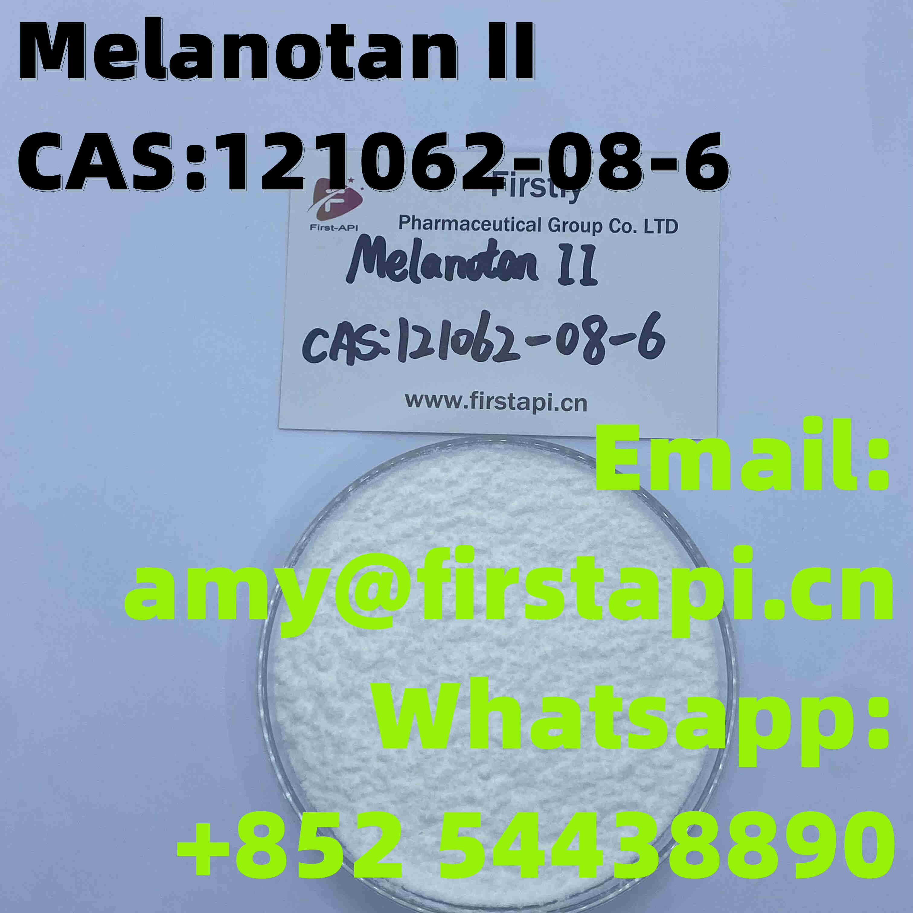 CAS No.:	121062-08-6,Whatsapp:+852 54438890,Chemical Name:	Melanotan II,made in china - photo