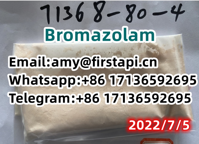 Chemical Name:Bromazolam,CAS No.:71368-80-4,Whatsapp:+86 17136592695, - photo