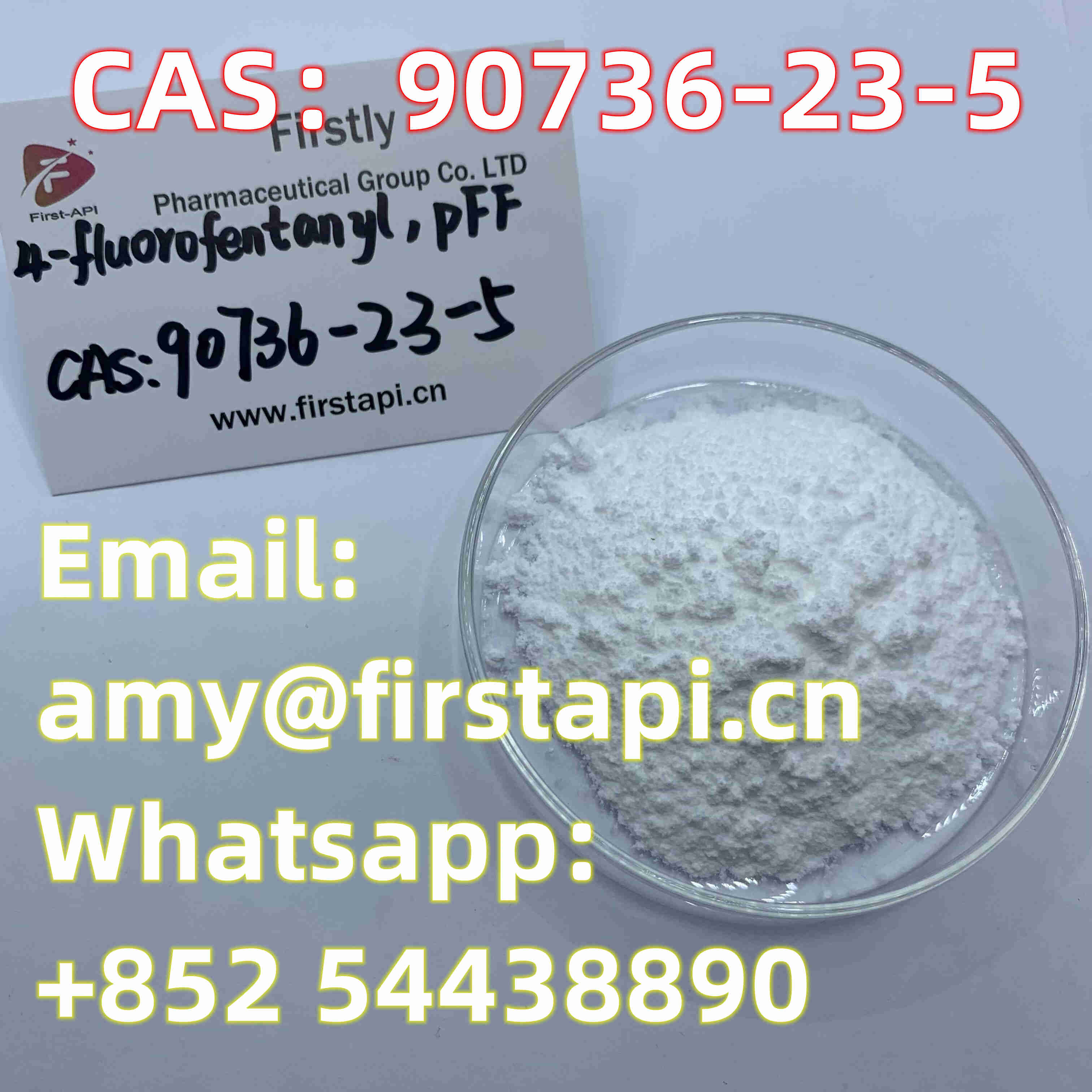 Chemical Name:p-Fluoro Fentanyl,CAS No.:	90736-23-5,Whatsapp:+852 54438890.made in china - photo