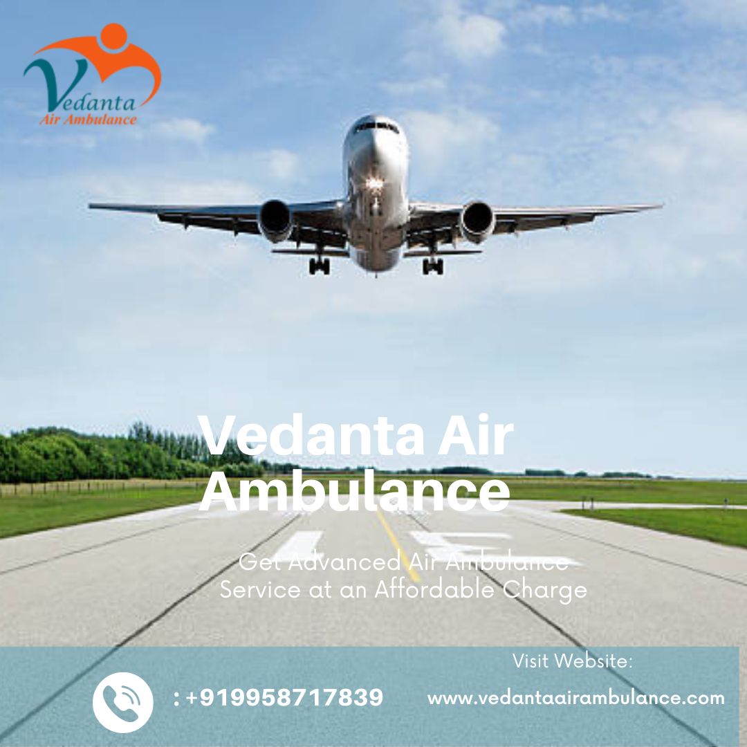 Take Vedanta Air Ambulance Service in Amritsar for Life-Care Healthcare Team - photo