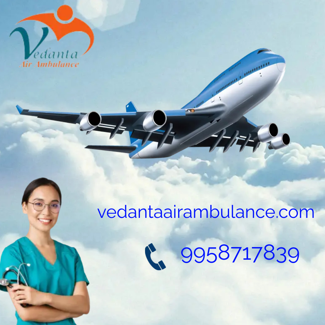 Hire Vedanta Air Ambulance Service in Bhopal for Life-Care Medical Team - photo