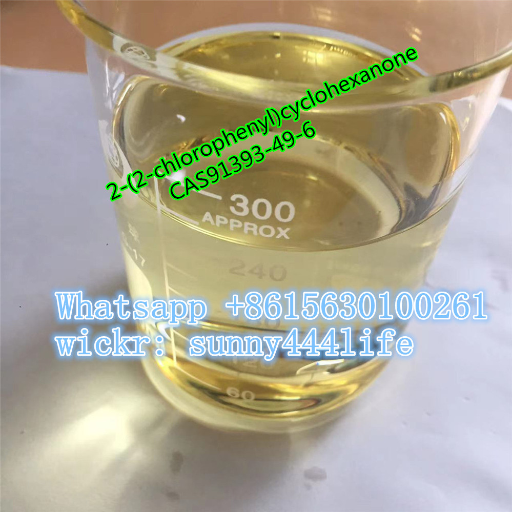 2-(2-chlorophenyl)cyclohexanone CAS91393-49-6 chemical liquid  - photo