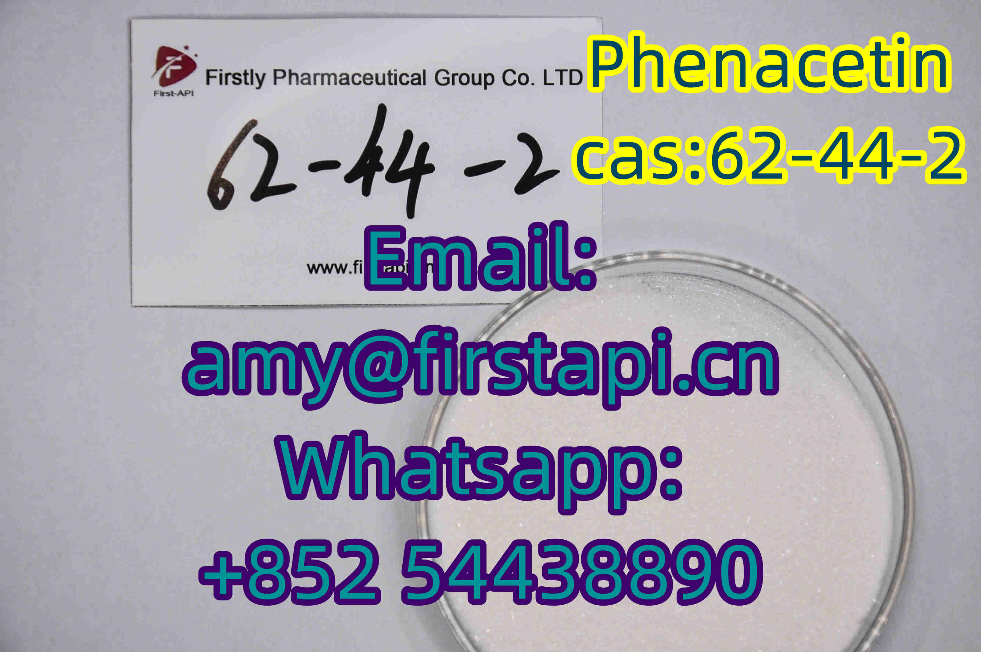 Phenacetin  CAS: 62-44-2  Whatsapp:+852 54438890 - photo