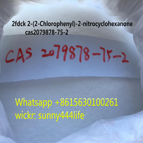 2-(2-Chlorophenyl)-2-nitrocyclohexanone cas2079878-75-2 crystal powder - photo