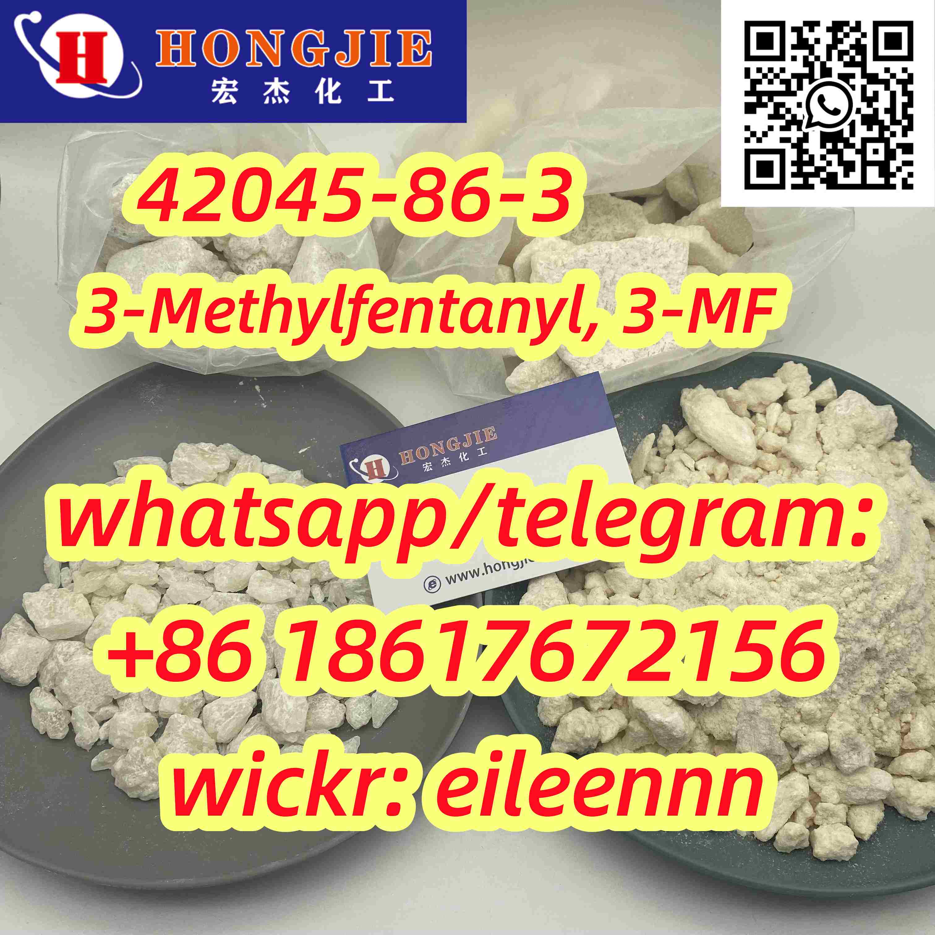 3-Methylfentanyl, 3-MF	42045-86-3 industrial high grade - photo