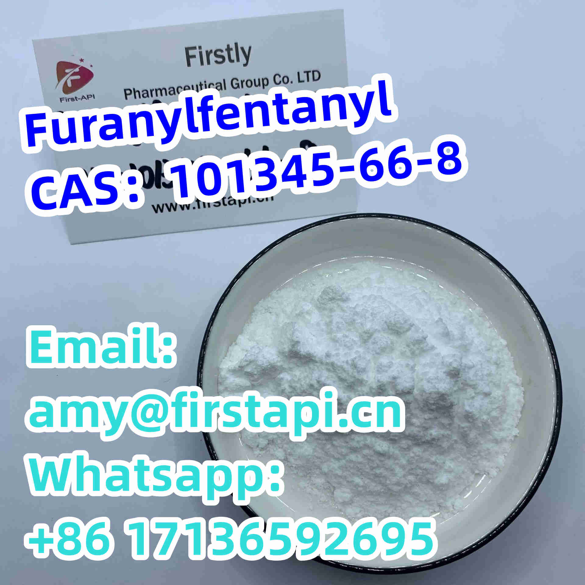 Furanylfentanyl,Whatsapp:+86 17136592695,CAS No.:101345-66-8, - photo