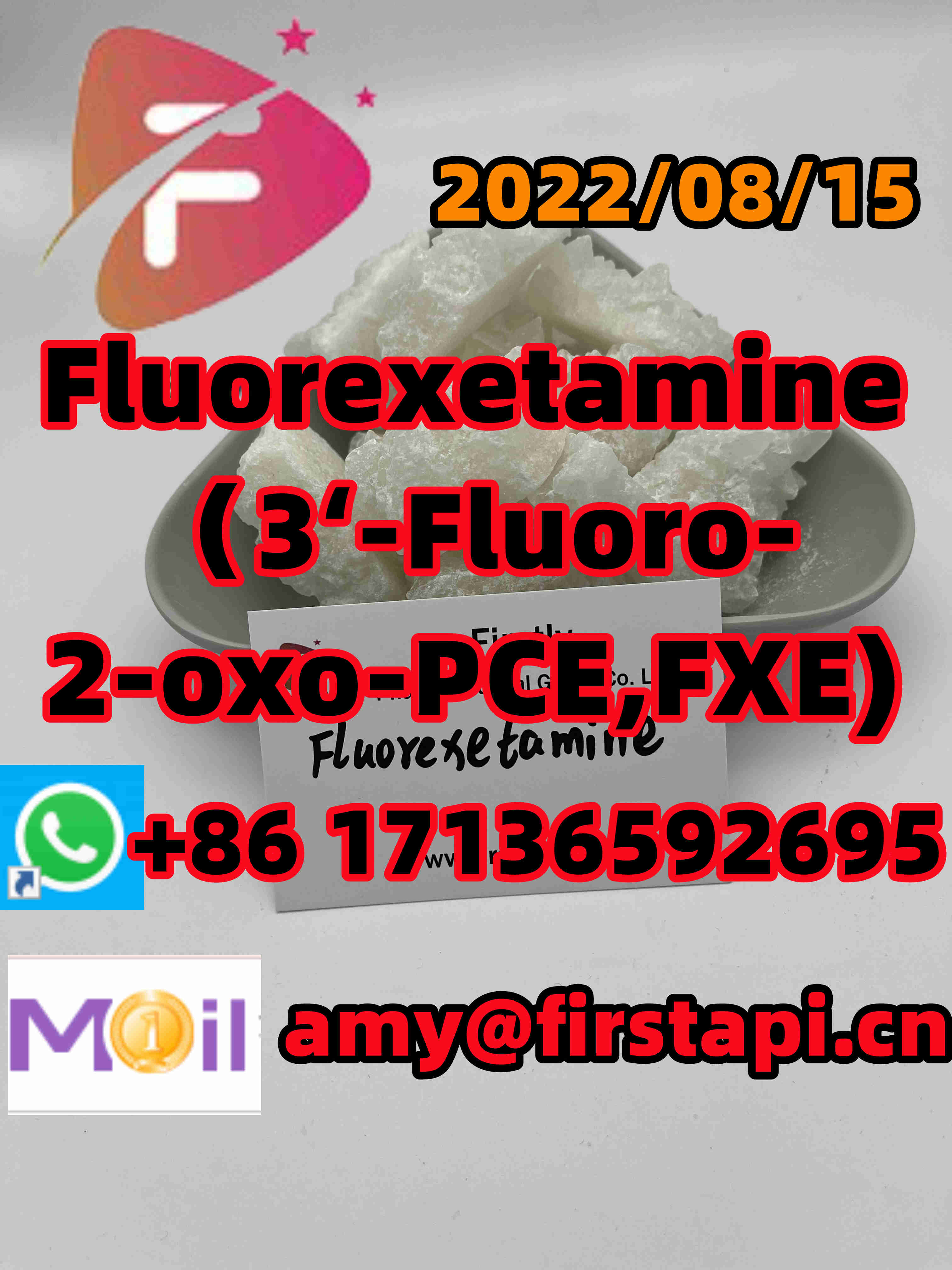 Free sample,Fluorexetamine,（3‘-Fluoro-2-oxo-PCE,FXE),high quality,low price - photo