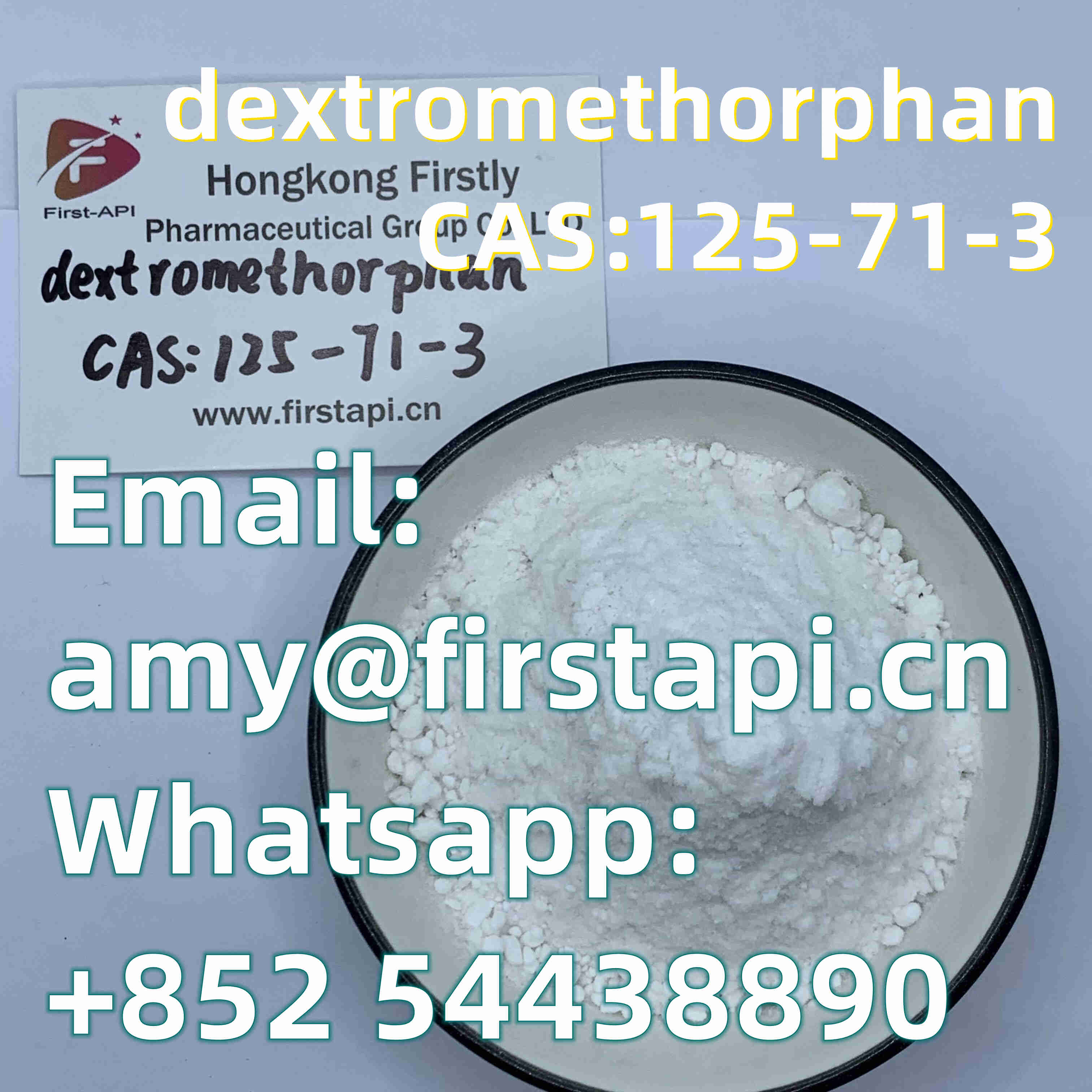 DEXTROMETHORPHAN,CAS No.:	125-71-3,Whatsapp:+852 54438890,high-quality - photo