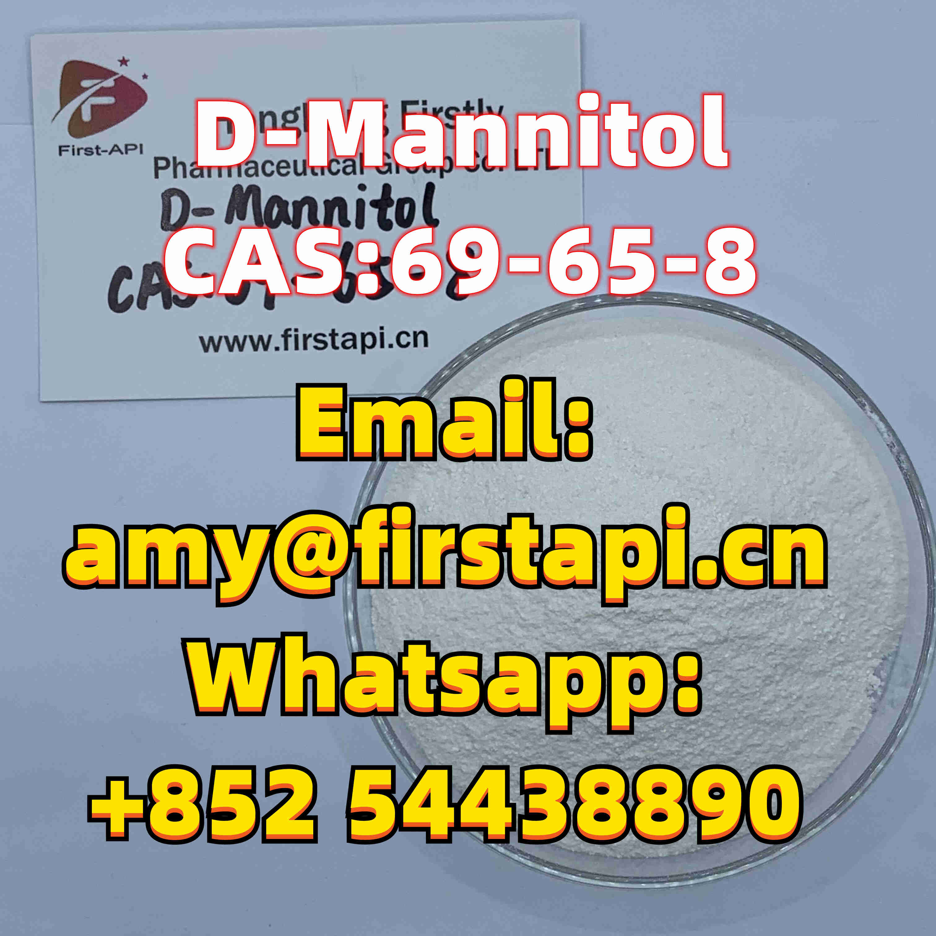 Chemical Name:D-Mannitol    Whatsapp:+852 54438890    CAS No.:	69-65-8 - photo